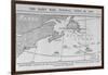 Titanic Location Map-null-Framed Giclee Print