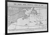 Titanic Location Map-null-Framed Giclee Print