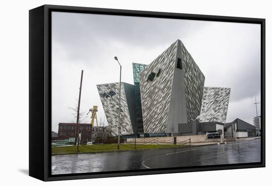 Titanic Museum, Belfast, Ulster, Northern Ireland, United Kingdom-Michael Runkel-Framed Stretched Canvas
