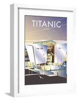 Titanic Museum - Dave Thompson Contemporary Travel Print-Dave Thompson-Framed Art Print