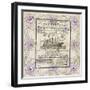 Titanic Napkin-null-Framed Photographic Print