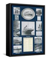 Titanic Poster-Father Francis Browne-Framed Stretched Canvas