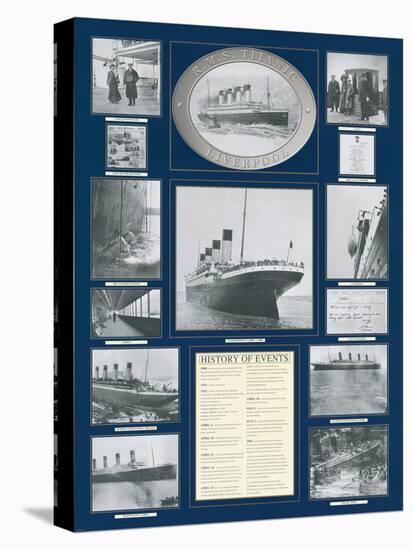 Titanic Poster-Father Francis Browne-Stretched Canvas