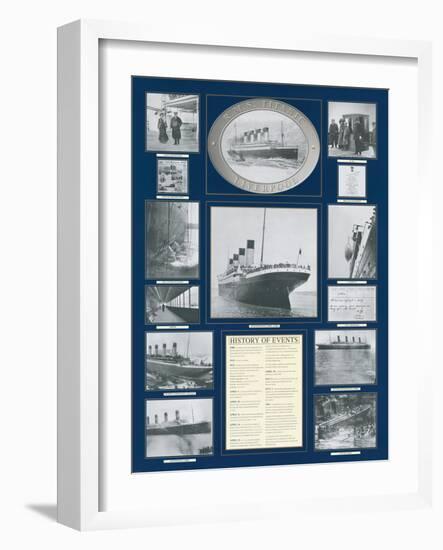 Titanic Poster-Father Francis Browne-Framed Art Print