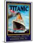 Titanic White Star Line Travel Poster 1-Jack Dow-Mounted Giclee Print