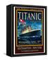 Titanic White Star Line Travel Poster 2-Jack Dow-Framed Stretched Canvas