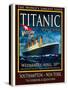 Titanic White Star Line Travel Poster 2-Jack Dow-Stretched Canvas