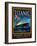 Titanic White Star Line Travel Poster 2-Jack Dow-Framed Giclee Print