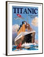 Titanic White Star Line-null-Framed Premium Giclee Print