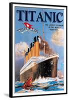 Titanic White Star Line-null-Framed Premium Giclee Print