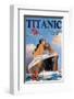 Titanic White Star Line-null-Framed Art Print