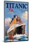 Titanic White Star Line-null-Mounted Art Print