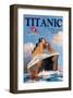 Titanic White Star Line-null-Framed Art Print