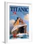 Titanic White Star Line-null-Framed Art Print