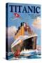 Titanic White Star Line-null-Stretched Canvas