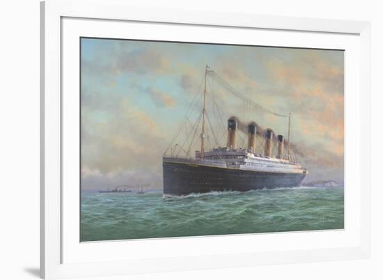 Titanic-Edward Walker-Framed Premium Giclee Print