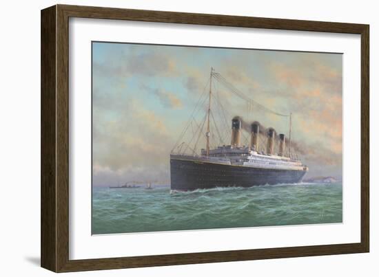 Titanic-Edward Walker-Framed Art Print