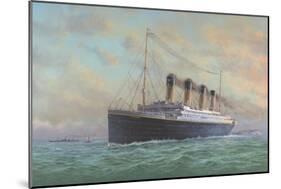 Titanic-Edward Walker-Mounted Art Print