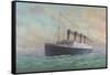 Titanic-Edward Walker-Framed Stretched Canvas