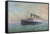 Titanic-Edward Walker-Framed Stretched Canvas