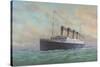 Titanic-Edward Walker-Stretched Canvas