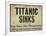 Titanic-null-Framed Giclee Print