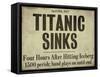 Titanic-null-Framed Stretched Canvas