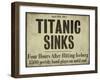 Titanic-null-Framed Premium Giclee Print