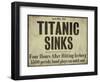 Titanic-null-Framed Giclee Print