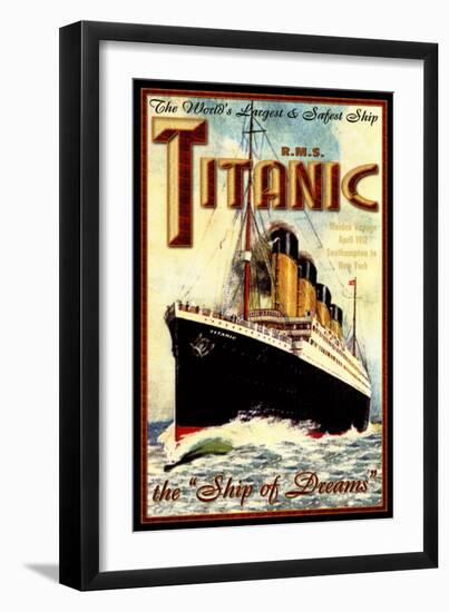 Titanic-Kate Ward Thacker-Framed Giclee Print