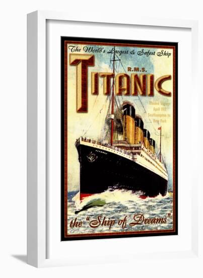 Titanic-Kate Ward Thacker-Framed Giclee Print