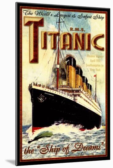 Titanic-Kate Ward Thacker-Mounted Giclee Print