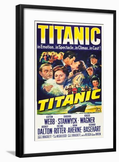 TITANIC-null-Framed Art Print