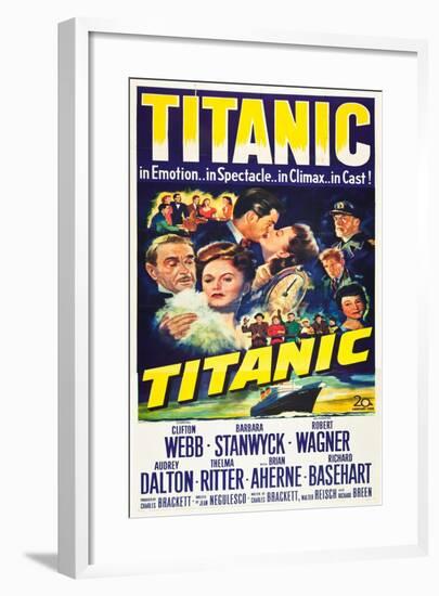 TITANIC-null-Framed Art Print