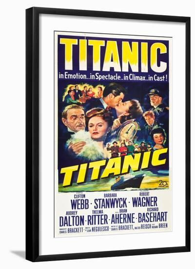 TITANIC-null-Framed Art Print