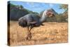 Titanis Walleri, a Flightless Carnivorous Bird from the Pleistocene Epoch-null-Stretched Canvas