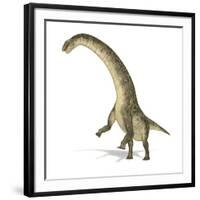 Titanosaurus Dinosaur, Artwork-null-Framed Photographic Print