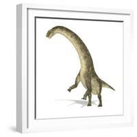 Titanosaurus Dinosaur, Artwork-null-Framed Photographic Print