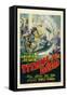 TITANS OF THE DEEP, poster art, 1938-null-Framed Stretched Canvas