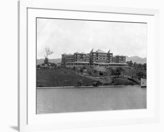 Titchfield Hotel, Port Antonio, Jamaica, C1905-Adolphe & Son Duperly-Framed Giclee Print