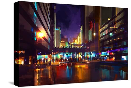 Stretched Canvas Print, , large