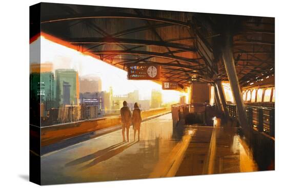 Stretched Canvas Print, , large