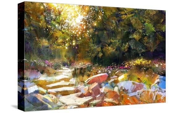 Stretched Canvas Print, , large