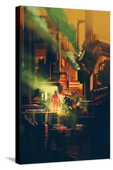 Stretched Canvas Print, , large
