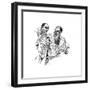 Titian and Francisco Di Mosaico, 16th Century-Titian (Tiziano Vecelli)-Framed Giclee Print