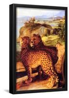 Titian Bacchus and Ariadne Detail Art Print Poster-null-Framed Poster