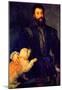 Titian Federico Gonzada II Duke of Mantua Art Print Poster-null-Mounted Poster