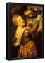 Titian Salome with Fruit Art Print Poster-null-Framed Poster