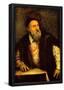 Titian Self Portrait 2 1570 Art Print Poster-null-Framed Poster