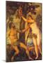 Titian The Fall of Man Art Print Poster-null-Mounted Poster